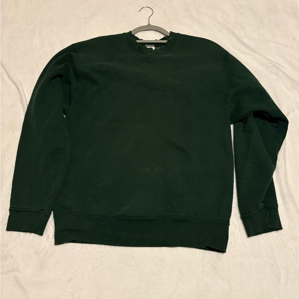Dark Green Crewneck Sweatshirt
